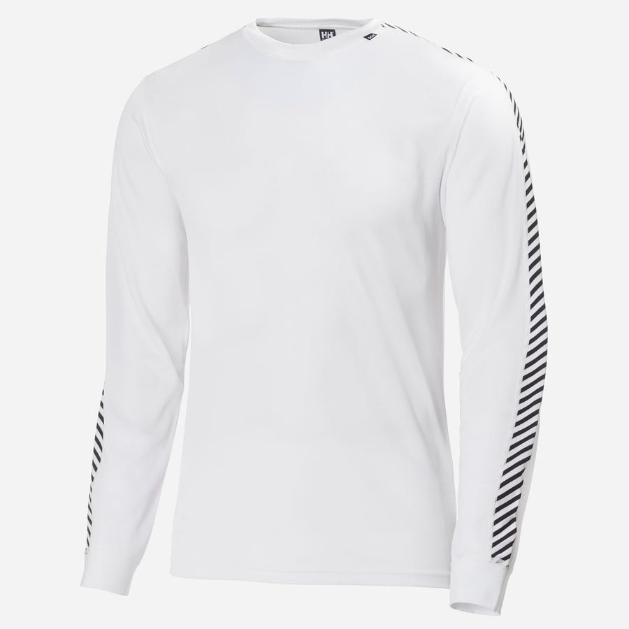 HH LIFA® STRIPE LONG-SlEEVE CREW BASE LAYER
